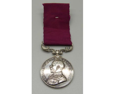 A George V Army For Long Service and Good Conduct Medal, to 27363 Cpl. W.H. Coombs, Royal Engineers 