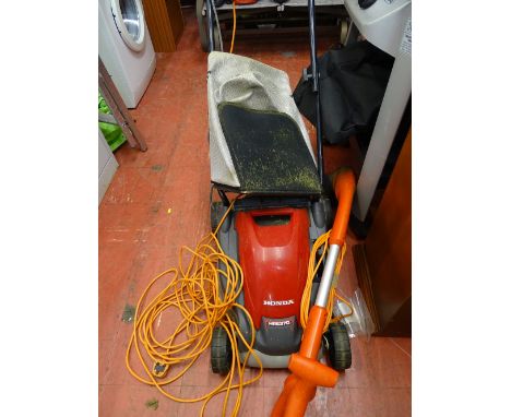 Honda Compact electric mower, strimmer and long handled tools E/T