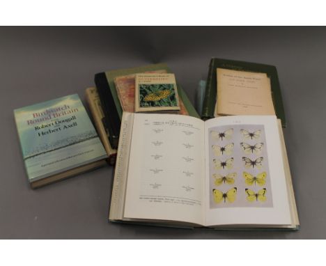 Natural History books, including Butterflies, first edition, 1945, D/W; Fenland Rivers, and others similar