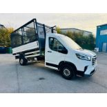 (RESERVE MET)Maxus Deliver 9 Caged Tipper - 163BHP DT RWD L2H1 MWB - 2021 Air Con - 47k MIles Only