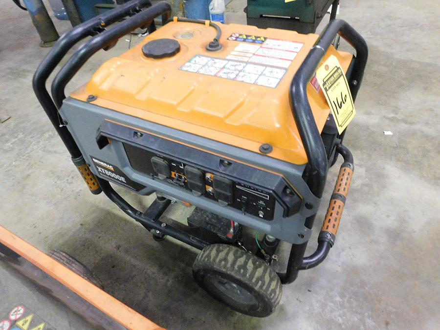 GENERAC XT8000E ELECTRIC START GENERATOR; 8,000 WATT