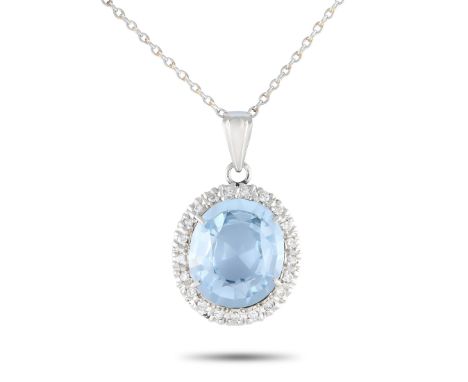 Platinum 0.44ct Diamond Pendant Necklace. &nbsp; &nbsp; &nbsp; &nbsp; &nbsp; &nbsp; &nbsp; Jewel Closure:Spring Ring Weight:1