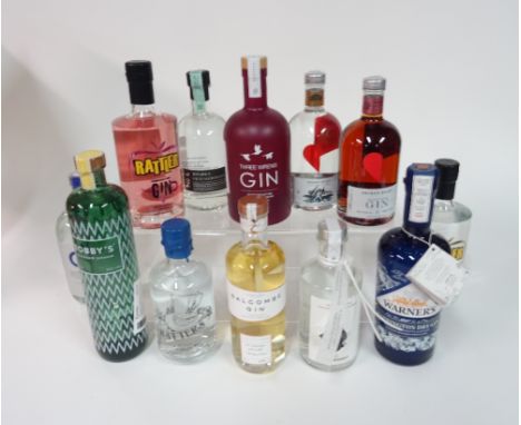 Box 44 - Gin Rattler Cornish Gin Warner's Harrington Gin Snow Gin Salcombe Gin Hatter's Gin Bpbby's Gin Broken Heart pinot no