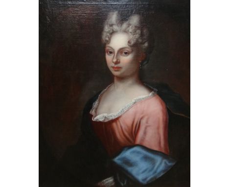 Norwegian School, early 18th Century, Portrait of Mette Dorothea Nielsdatter Randulf (c.1685-1747), wife of Oluf Cosmussen Bo