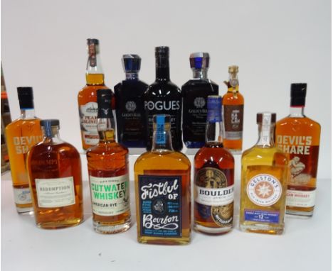 Box 71 - Whisky Golden Blue The Diamond Whisky Golden Blue The Sappirus Whisky Devil's Share Bourbon Whisky Cutwater rye Whis