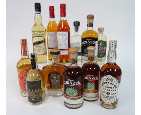 Box 17 - Mixed Spirits Storywood cask strength Tequila Storywood cask strength Tequila Corazon anejo Tequila Elg akvavit Ysta