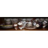 A quantity of Royal Albert "Old Country Roses" china, Royal Chelsea "Garden Rose" china, a