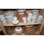 A Doulton Burslem "Cellini" pattern part combination service, Westbury Denbyware and other items