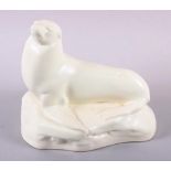 A Wedgwood of Etruria model of a sea lion, by John Skeaping
