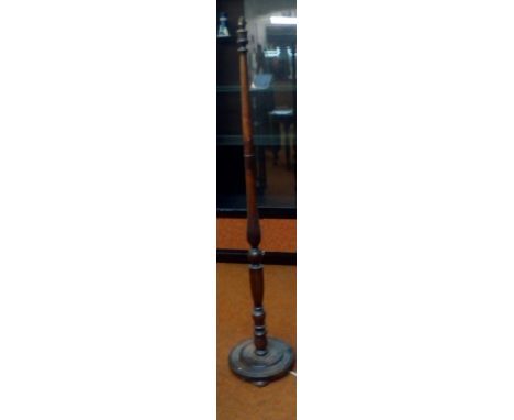 Oak standard lamp 