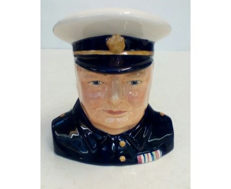 Carltonware Winston Churchill character jug, height 15cm