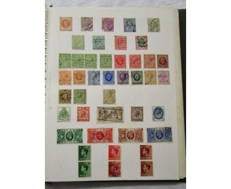 Stamps - Very full Stanly Gibbons Ring 22 folder - Mostly QEII with higher values & blocks noted