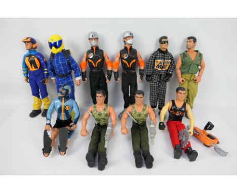 Hasbro - Action Man - A group of 10 unboxed 'Second Generation' modern Action Man figures. Lot contains figures in a variety 