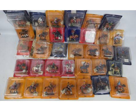 DelPrado - Cavelry Through The Ages. A selection of Thirty Three diecast model military figures, items appear in Excellent co