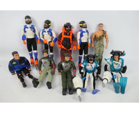 Hasbro - Action Man - A unit of 10 unboxed 'Second Generation' modern Action Man figures. Lot contains figures in a variety o