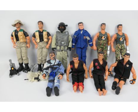 Hasbro - Action Man - 10 unboxed 'Second Generation' modern Action Man figures. Lot contains figures in a variety of outfits 