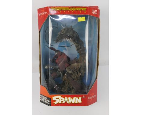 Spawn - Spawn Seven - McFarlane Toys. 'Spawn Seven on Throne' Deluxe boxed edition, Alternate Realities #21. Item appears in 