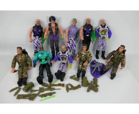 Hasbro - Action Man - A loose collection of 10 unboxed 'Second Generation' modern Action Man and Action Man Villain figures. 