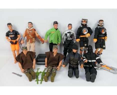 Hasbro - Action Man - A group of 10 unboxed 'Second Generation' modern Action Man figures. Lot contains figures in a variety 