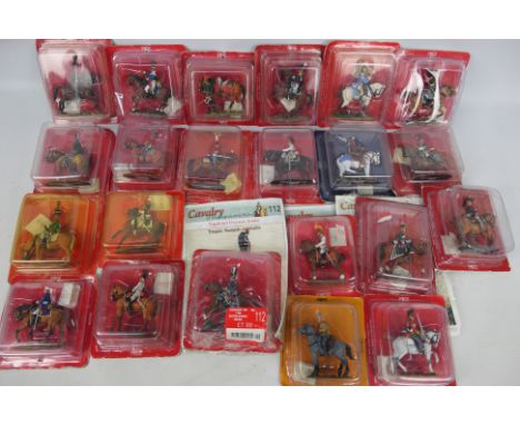 DelPrado - A selection of Twenty Two diecast model military figures, predominantly 'Napoleon at War' series, all appearing in