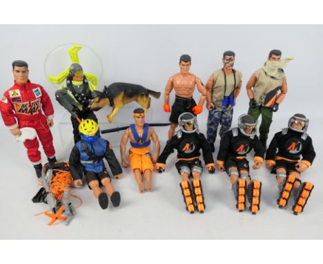 Hasbro - Action Man - An unboxed unit of 10 'Second Generation' modern Action Man figures. Lot contains figures in a variety 
