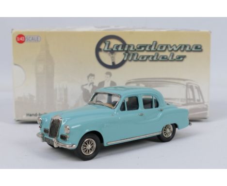 Lansdowne - Brooklin - A boxed hand built white metal model 1958 Armstrong Siddeley Sapphire 234 in powder blue in 1:43 scale