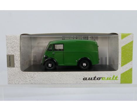 Autocult - A limited edition 1949 Morris J Type Van in 1:43 scale # 08006. This is one of only 333 produced and appears Mint 