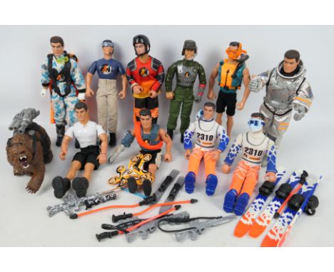 Hasbro - Action Man - A squad of 10 unboxed 'Second Generation' modern Action Man figures. Lot contains figures in a variety 