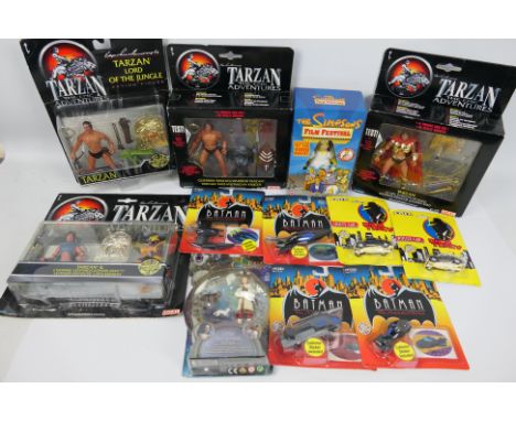 Ideal - Ertl - Others - A collection of mainly carded TV and Film related action figures and diecast vehicles. Lot includes I