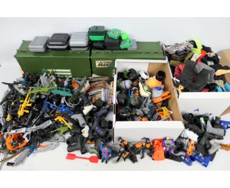 Hasbro - Action Man - A large unboxed collection of 'Second Generation' modern Action Man accessories.  Lot includes, an asso