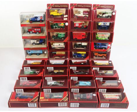 Lot no 257 : Quantity of Matchbox Models of Yesteryear, Lledo Days Gone and Corgi Diecast cars and Vehicles boxed. Including 