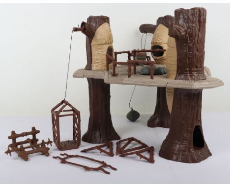Vintage Star Wars Ewok Village Kenner. Near complete. Played with condition.