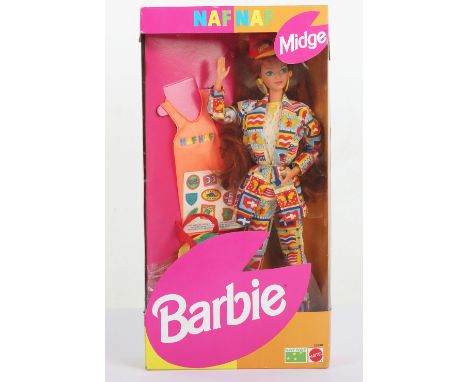 Barbie Naf Naf Midge Mattel 1993 NRFB. Product code 10999. Good condition. Minor marks to window and minor box wear.