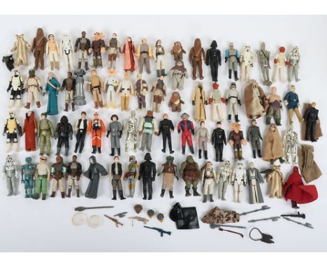 Quantity of Vintage Star Wars action figures Kenner, Good to play wear condition. (A lot)