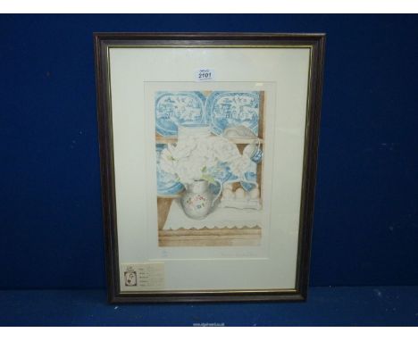 A limited edition Print no 36/250 'The Dresser' by Ruth McLough.