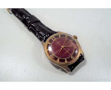 A gentleman's vintage 17 jewel Randal wristwatch. Estimate £15 - £25