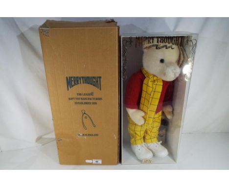 Merrythought - A large Merrythought limited edition Rupert the Bear approximately 50 cm (h). Est £50 - £80