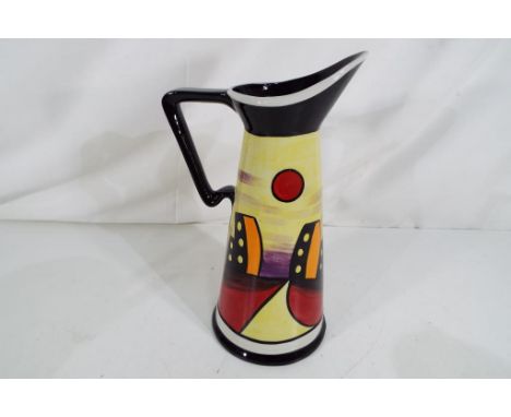 Lorna Bailey - a large ceramic jug by Lorna Bailey