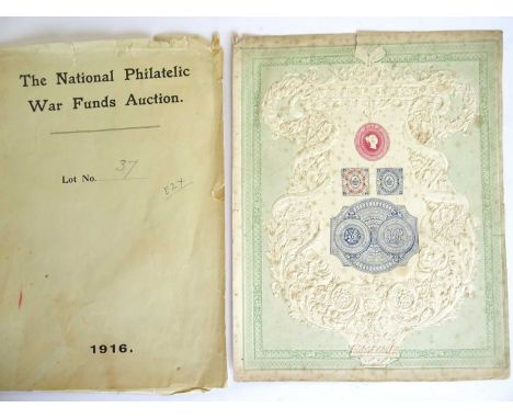 Great Britain Interesting collection of 1840 material mainly on pages with write-up, including contemporary reprint of Charle