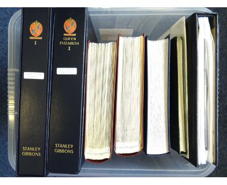 Great Britain, Channel Islands and Isle of Man Collection in six volumes, with GB in two Davo albums incl. range of earlier i