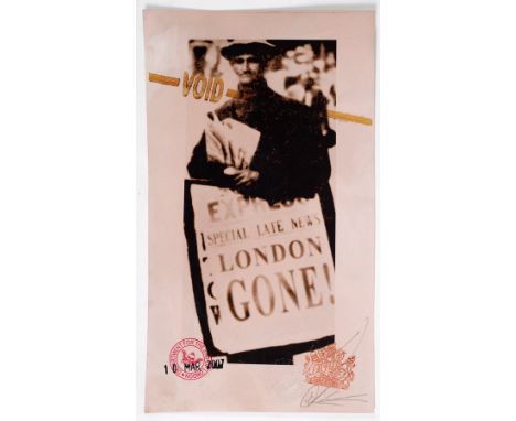 STOT21STCPLANB aka Harry Adams (Adam Wood and Steve Lowe)/Special Late News/ Aquarium official Reject stamp on front, mixed m