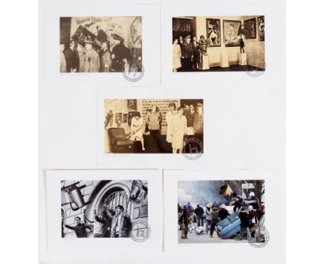 CNPD (Jimmy Cauty, British, born 1956)/Armchair Destructionists, five photo prints/Degenerate Art Exhibition Munich 1937, lim
