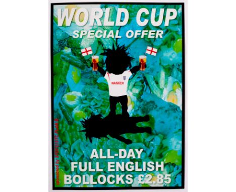 STOT21STCPLANB aka Harry Adams (Adam Wood and Steve Lowe)/World cup special offer/on photographic paper, 29.5cm x 21cm/reject