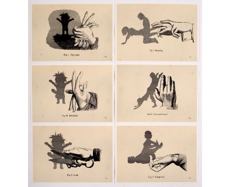 STOT21STCPLANB aka Harry Adams (Adam Wood and Steve Lowe)/Shadow Puppets/six limited edition prints 4/50/print on card, 22cm 