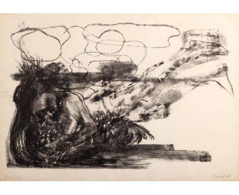 Elisabeth Frink RA (1930-1993)/Spinning Man II (Wiseman 3) 1965/signed and dated Frink 65 and inscribed Artists Proof in penc