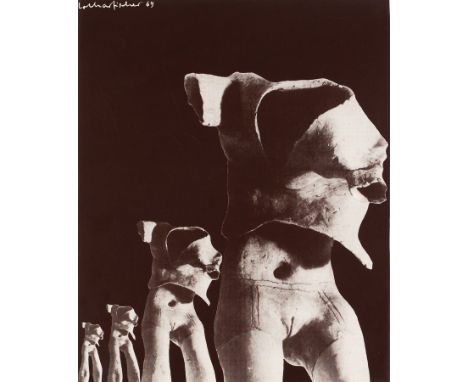 Fischer/Torsos/signed in pen top left and dated '69/print, 49.5cm x 40cm