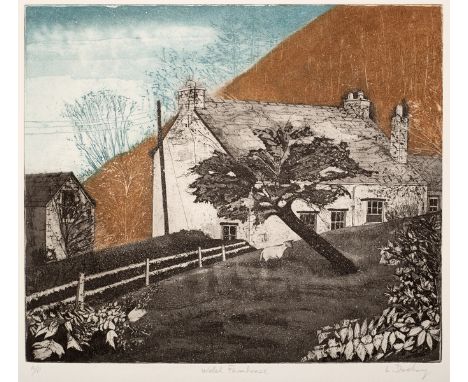 Leslie Duxbury (1921-2001)/Welsh Farmhouse/two signed in pencil and inscribed with title and A/P/four coloured etchings, plat