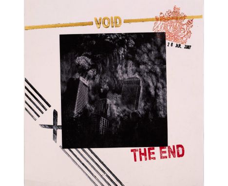 Attributed to STOT21STCPLANB aka Harry Adams (Adam Wood and Steve Lowe) /The End /dated 26th July 2007/print, 64cm x 61cm