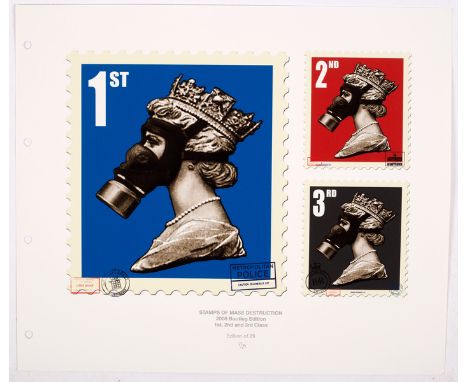 CNPD (Jimmy Cauty) (British born 1956)/Stamps of Mass Destruction 2008 Bootleg Edition/limited edition 7/29, Cautese National