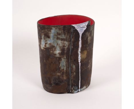 Hilary Mayo, Landscape Vessel, 12.5cm high, 10cm wide CONDITION REPORT: ARR Artist's Resale Right may apply to the sale of th